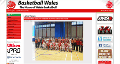 Desktop Screenshot of basketballwales.com